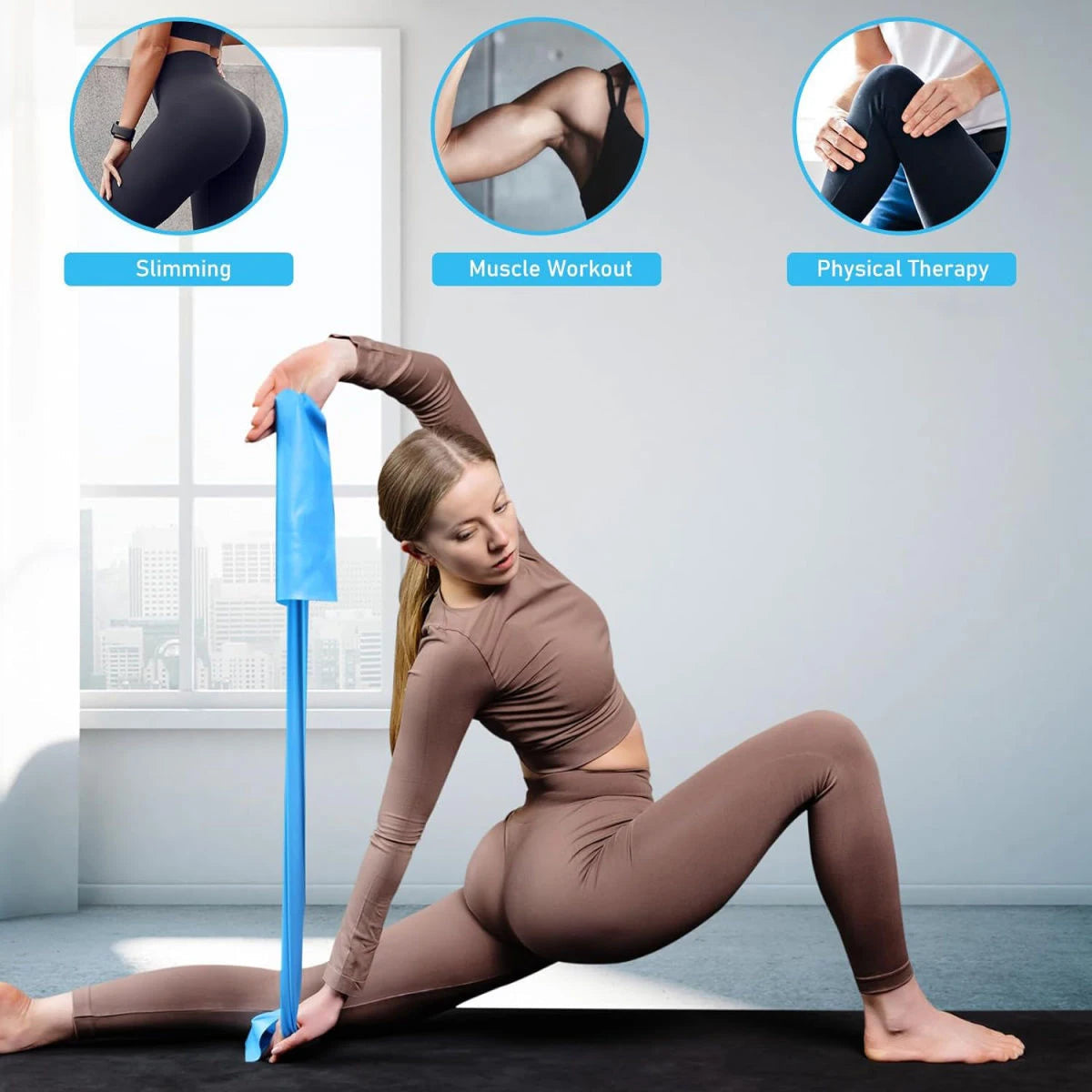 Yoga Elastic Resistance Bands